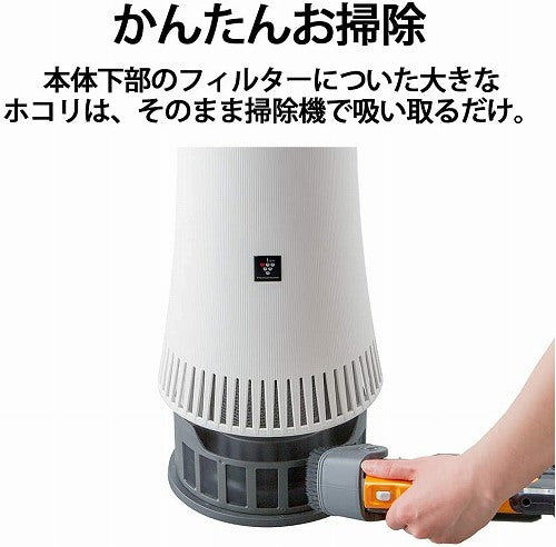 シャープ プラズマクラスターNEXT搭載 脱臭機 光触媒脱臭タイプ ホワイト DY-S01-W