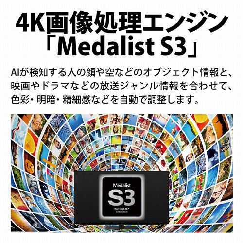 4K液晶テレビ 65V型 EU1ライン シャープ 4T-C65EU1