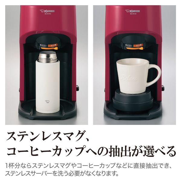 コーヒーメーカー 象印 EC-KV50-RA