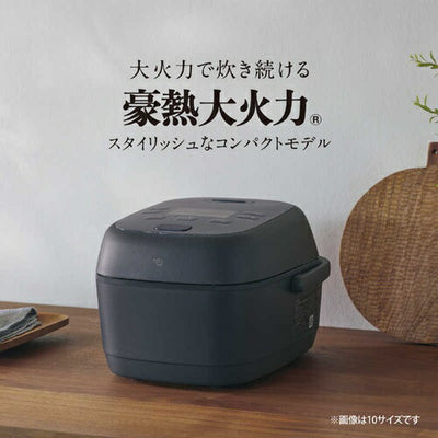 炊飯器 5.5合 象印 5.5合炊き 5合炊き 圧力 IH NW-BB10 BZ スレートブラック フラット構造 炊き分け 極め保温