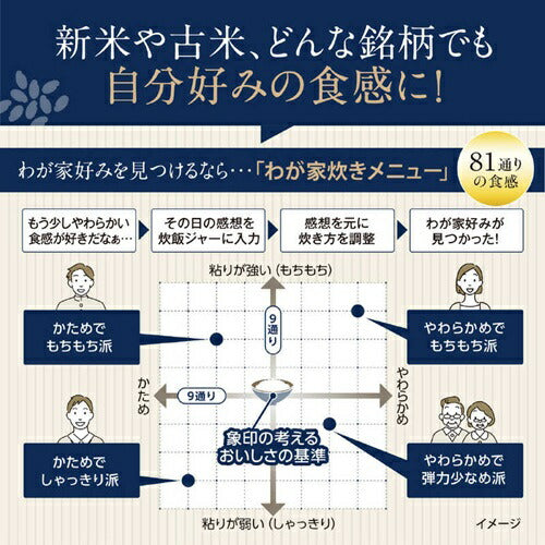 炊飯器 圧力IH炊飯ジャー 炎舞炊き 黒 炊飯容量:4合 象印マホービン NW-UU07(BZ)