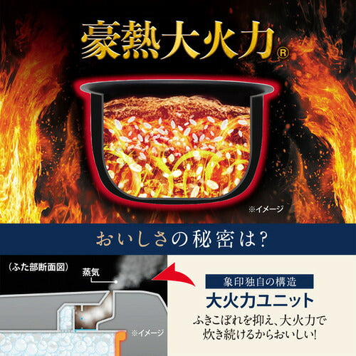 ZOJIRUSHI 象印マホービン 圧力IH炊飯ジャー 1升 NW-YD18-BA