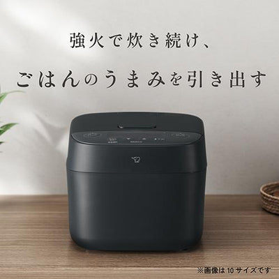 ZOJIRUSHI 象印 IH炊飯ジャー 豪熱沸とうIH 1升 NV-KA18-BA ブラック