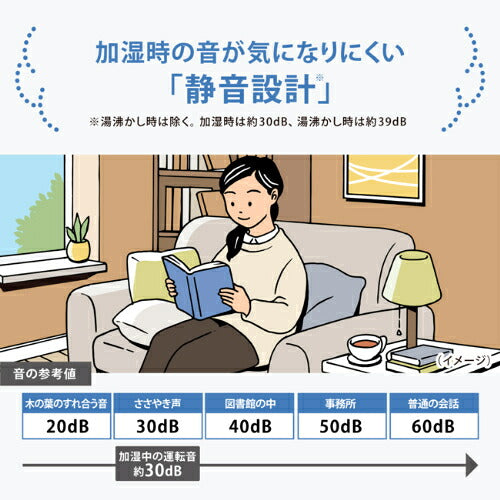 ZOJIRUSHI 象印マホービン スチーム式加湿器 EE-DG35 HA 6畳 グレー