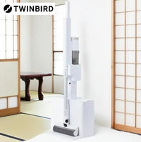 TWINBIRD ツインバード コードレススティッククリーナー TC-E292W 紙パック式 自動ゴミ収集ドック付 ホワイト