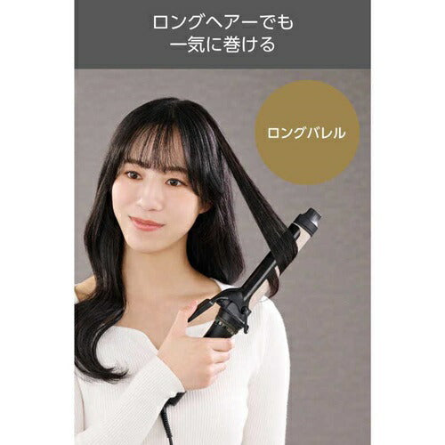 プロフェッショナル プロテクトイオン カールアイロン 32mm径 ブラック テスコム電機 NIM332B-K