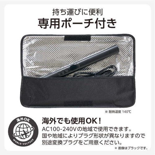 マイナスイオン ストレートアイロン ホワイト テスコム TS360A-W