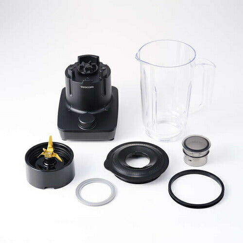 ジュースミキサー 1000ml トライタン ダイヤルスイッチ式 ブラック テスコム TMX40A-K