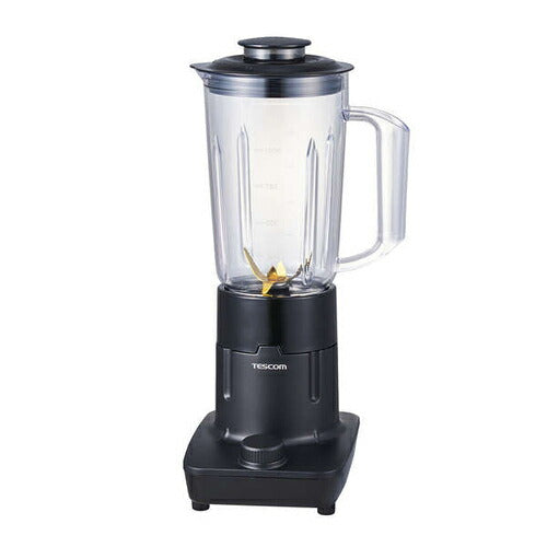 ジュースミキサー＆ミル 1000ml トライタン ダイヤルスイッチ式 ブラック テスコム TMX50A-K