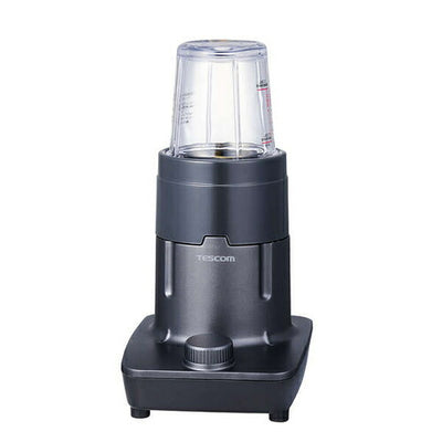 ジュースミキサー＆ミル 1000ml ガラスボトル ダイヤルスイッチ式 グレー テスコム TMX55A-H