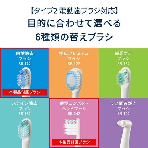 電動歯ブラシ 充電式 OMRON 音波式電動歯ブラシ オムロン HT-B3200