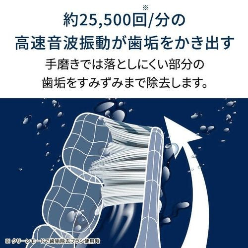 音波式電動歯ブラシ 充電式 オムロン HT-B3190-W