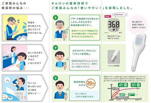 オムロン 電子体温計 けんおんくん わき専用 MC-681