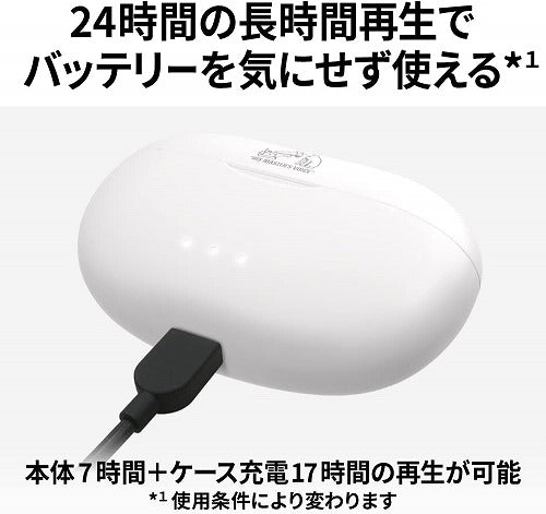 JVCケンウッド Victor 完全ワイヤレスイヤホン HA-A20T 小型軽量 生活防水 Bluetooth5.3 ブラック