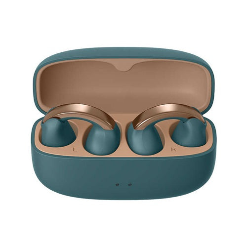 ワイヤレスイヤホン イヤーカフ型 JVCケンウッド HA-NP1T-A ティール