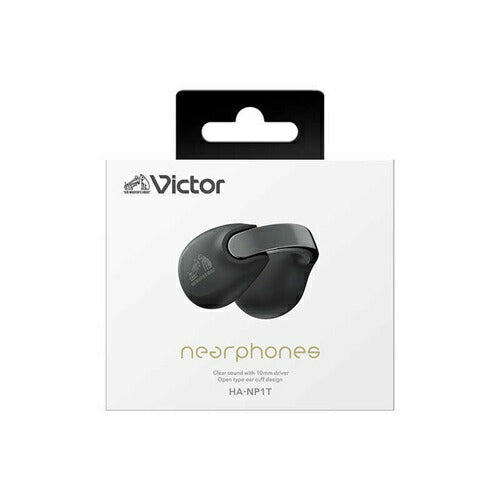 JVC ケンウッド Victor HA-NP1T-B コールブラック イヤホン Victor（ビクター） HA-NP1T-B JVCケンウッド ワイヤレスイヤホン 耳