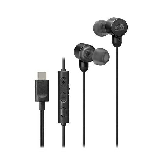 ハイレゾ対応 USB Type-C イヤホン ブラック JVCケンウッド HA-FR29UC-B