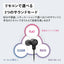 ハイレゾ対応 USB Type-C イヤホン ブルー JVCケンウッド HA-FR29UC-A
