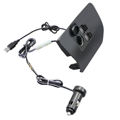 YAC 槌屋ヤック フロントコンソール電源BOX ソケット USBポート 車内充電 SYP1 トヨタ 30系 プリウス専用