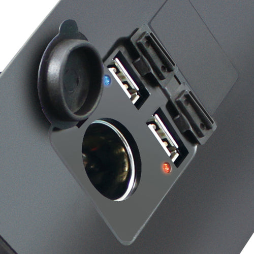 YAC 槌屋ヤック フロントコンソール電源BOX ソケット USBポート 車内充電 SYP1 トヨタ 30系 プリウス専用