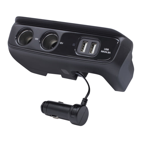 YAC 槌屋ヤック 電源BOX ソケット USBポート 車内充電 SYYA4 トヨタ ヤリス ヤリスクロス GRヤリス専用