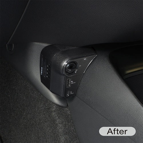 YAC 槌屋ヤック 電源BOX ソケット USBポート 車内充電 SYA16 トヨタ MXPK1# アクア専用