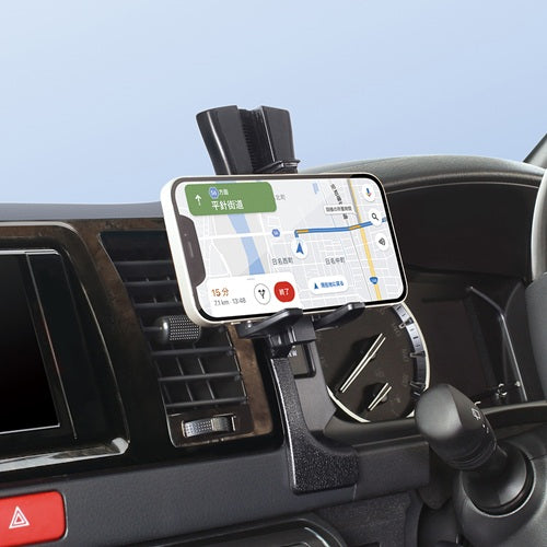 YAC 槌屋ヤック スマホスタンド SYHA2 トヨタ 200系 ハイエース専用
