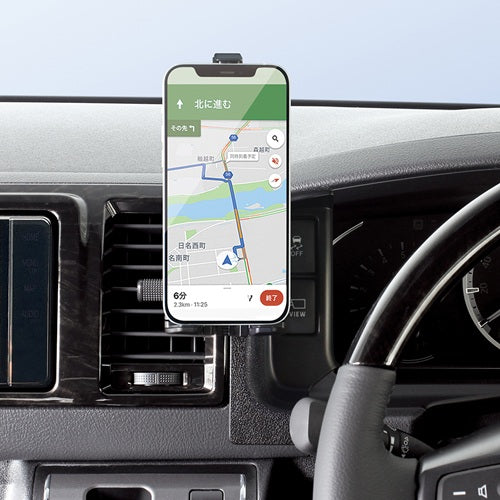 YAC 槌屋ヤック スマホスタンド SYHA2 トヨタ 200系 ハイエース専用