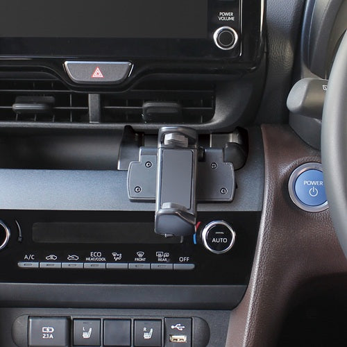 YAC 槌屋ヤック スマホスタンド SYYA6 トヨタ ヤリスクロス専用