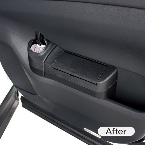 YAC 槌屋ヤック サイドBOXゴミ箱プラス 運転席用 ドアポケット ダストボックス SYAV8 トヨタ 40系 アルファード ヴェルファイア専用