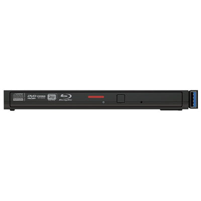 BUFFALO バッファロー ポータブルブルーレイドライブ BRXL-PTV6U3-BKB ブラック BDXL対応 USB3.2