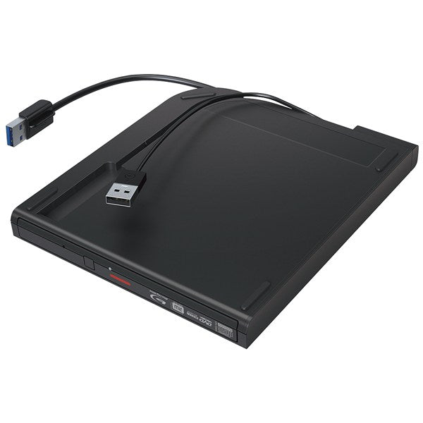 BUFFALO バッファロー ポータブルブルーレイドライブ BRXL-PTV6U3-BKB ブラック BDXL対応 USB3.2