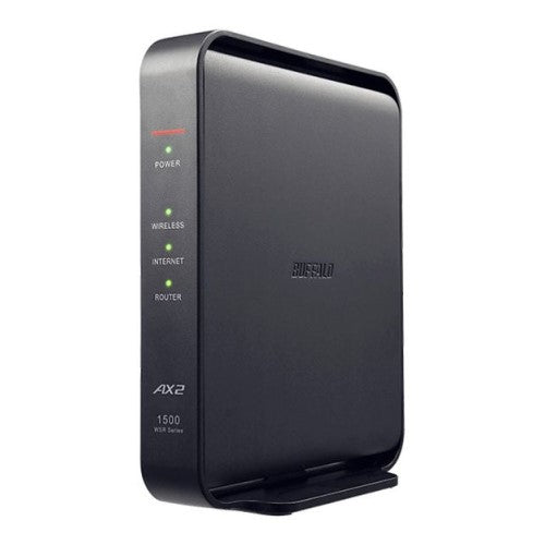 Wi-Fi 6（11ax）対応Wi-Fiルーター 1201+300Mbps バッファロー WSR-1500AX2L/D