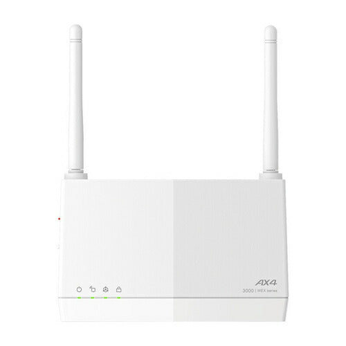 Wi-Fi中継機 11ax 2401+573Mbps AirStation ホワイト 据え置き バッファロー WEX-3000AX4EA/D