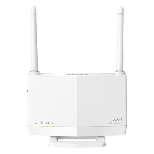 Wi-Fi中継機 11ax 2401+573Mbps AirStation ホワイト 据え置き バッファロー WEX-3000AX4EA/D