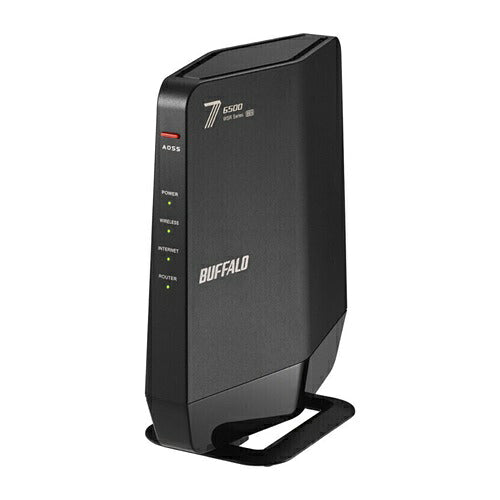 BUFFALO バッファロー Wi-Fi 7対応無線LANルーター WSR6500BE6P/DBK ブラック