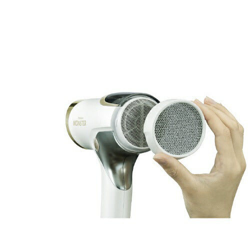 BLDCダブルファンドライヤー ホワイト コイズミ KHD-W990/W