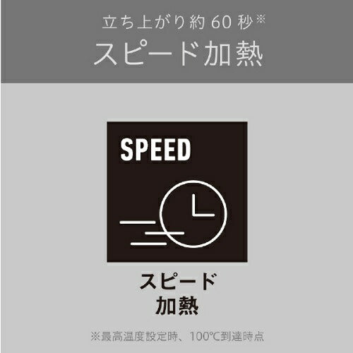 マイナスイオンストレートアイロン ブラック ヴィダルサスーン VSI-1027/KJ