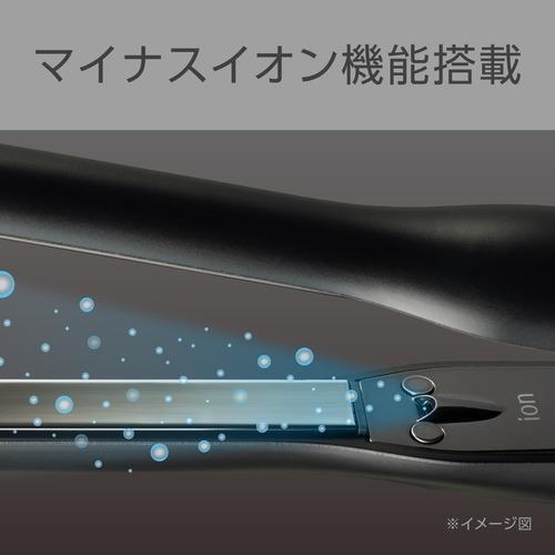 マイナスイオンストレートアイロン ブラック (幅12×長さ90mm) コイズミ KMC-8310/K