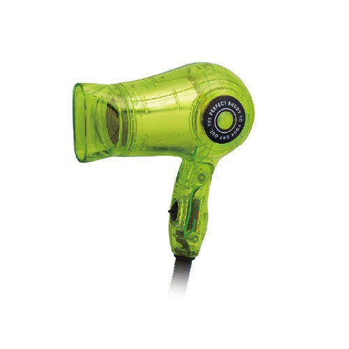 ドライヤー 小型 ミニドライヤー ライムグリーン コイズミ KHD-9731/G