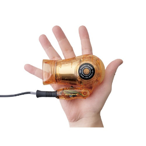 ドライヤー 小型 ミニドライヤー マンダリンオレンジ コイズミ KHD-9731/D