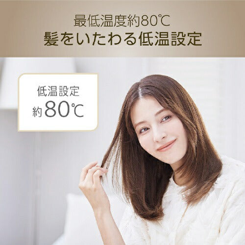 マイナスイオンストレートアイロン ブラック コイズミ KHS-8780/K