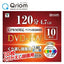 DVD-RW 10枚 4.7GB 山善 QDRW-10C