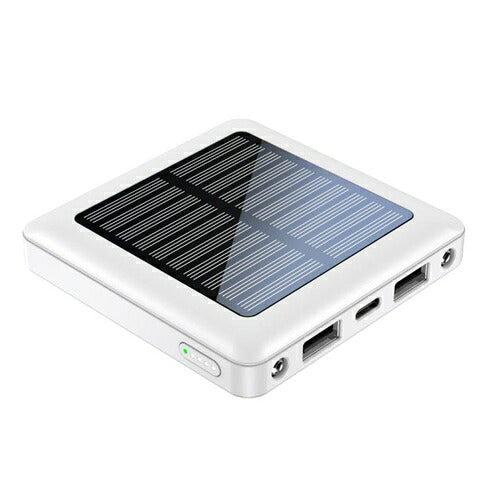 HIDISC ハイディスク ソーラーモバイルバッテリー HD4-MBTCSP1L05WH