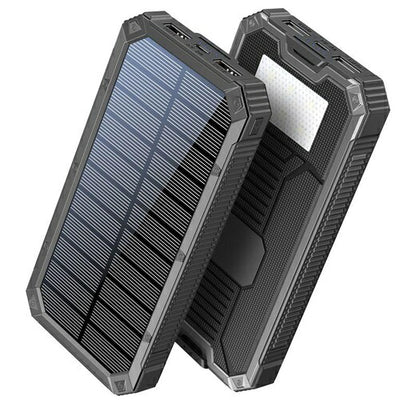 HIDISC ハイディスク ソーラーモバイルバッテリー HD4-MBTCSP1L10BK