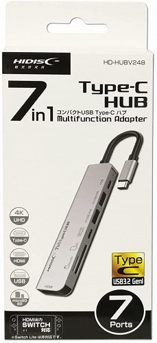 リーダーライター HD-HUBV248 Type-C HUB 磁気研究所