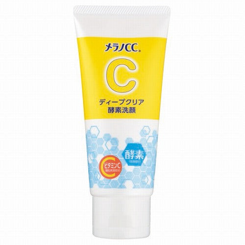 ロート製薬 メラノCC ディープクリア酵素洗顔 130g 酵素×ビタミンC配合 洗顔フォーム