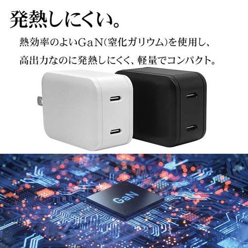 ラスタバナナ RastaBanana AC充電器 RAC2C45W01BK 45W ブラック