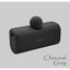 モバイルバッテリー PD20W対応Type-C1ポート Type-C直付け 5000mAh USB-A to Type-C充電専用コード付属 calon（チャコールグレー） ラスタバナナ RLI050C20W02CGRY