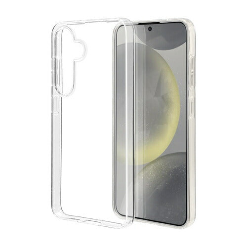 Galaxy S24用 ソフトケース TPU 耐衝撃吸収 クリア 透明 1.2mm ワイヤレス充電対応 ラスタバナナ 7831GS24TPCL
